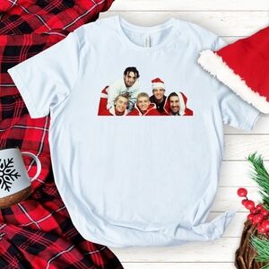 {Boutique} Boy Band Christmas T-Shirt